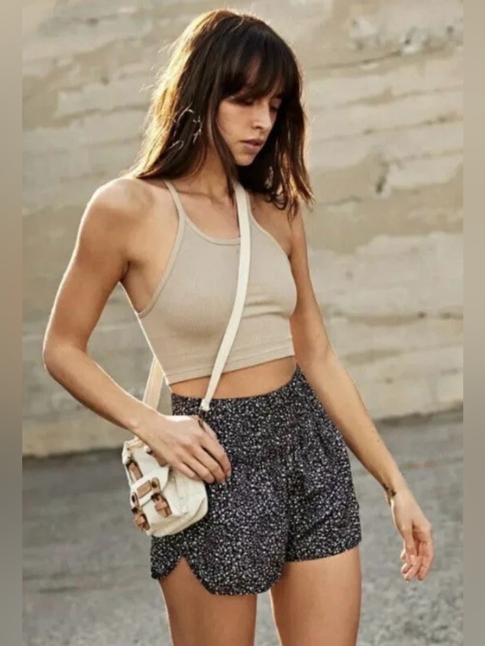 Free People The Way Home Short FP Movement All Over Print Women’s Size Small
